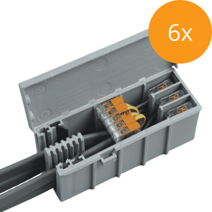 WagoBox 221-4 Sixpack