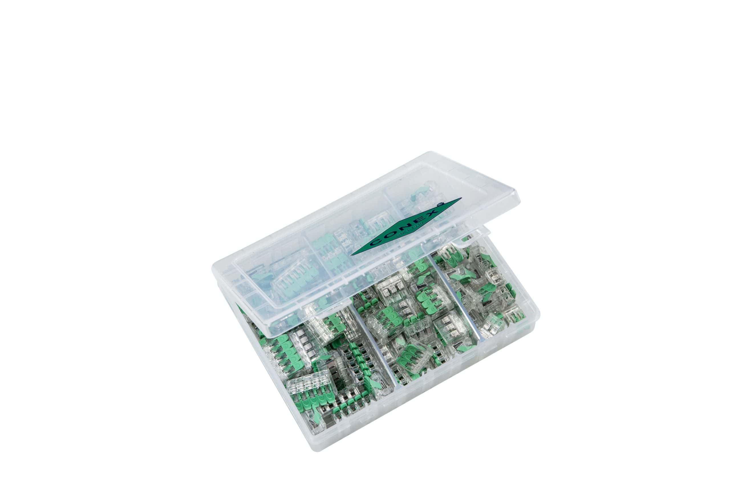 Conex assortibox lasklemmen hersluitbaar 90 stuks